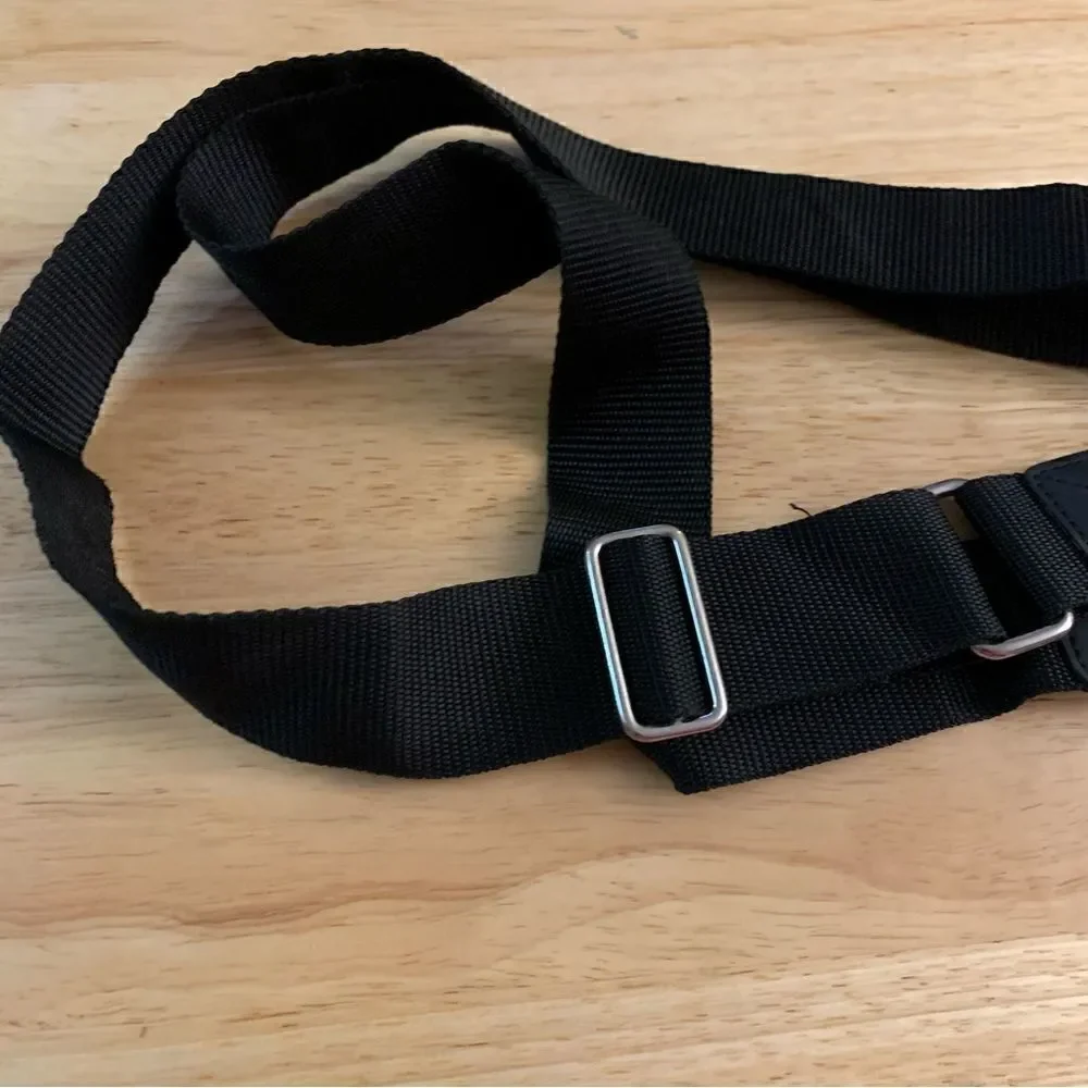 Targus Laptop Bag Replacement Strap Nylon Black & Silver Tone 56” - Picture 5 of 5